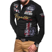 Load image into Gallery viewer, Fashion Casual Long Sleeve Graphic T-Shirt for Men
