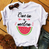 Load image into Gallery viewer, Pineapple Fruit Graphic Short Sleeve T-Shirt for Women
