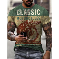 Load image into Gallery viewer, Men&#39;s Summer Street Style 3D Printed Retro T-Shirt
