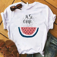 Load image into Gallery viewer, Pineapple Fruit Graphic Short Sleeve T-Shirt for Women

