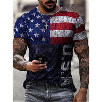 Load image into Gallery viewer, Men&#39;s Summer Street Style 3D Printed Retro T-Shirt
