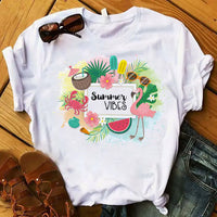 Load image into Gallery viewer, Pineapple Fruit Graphic Short Sleeve T-Shirt for Women
